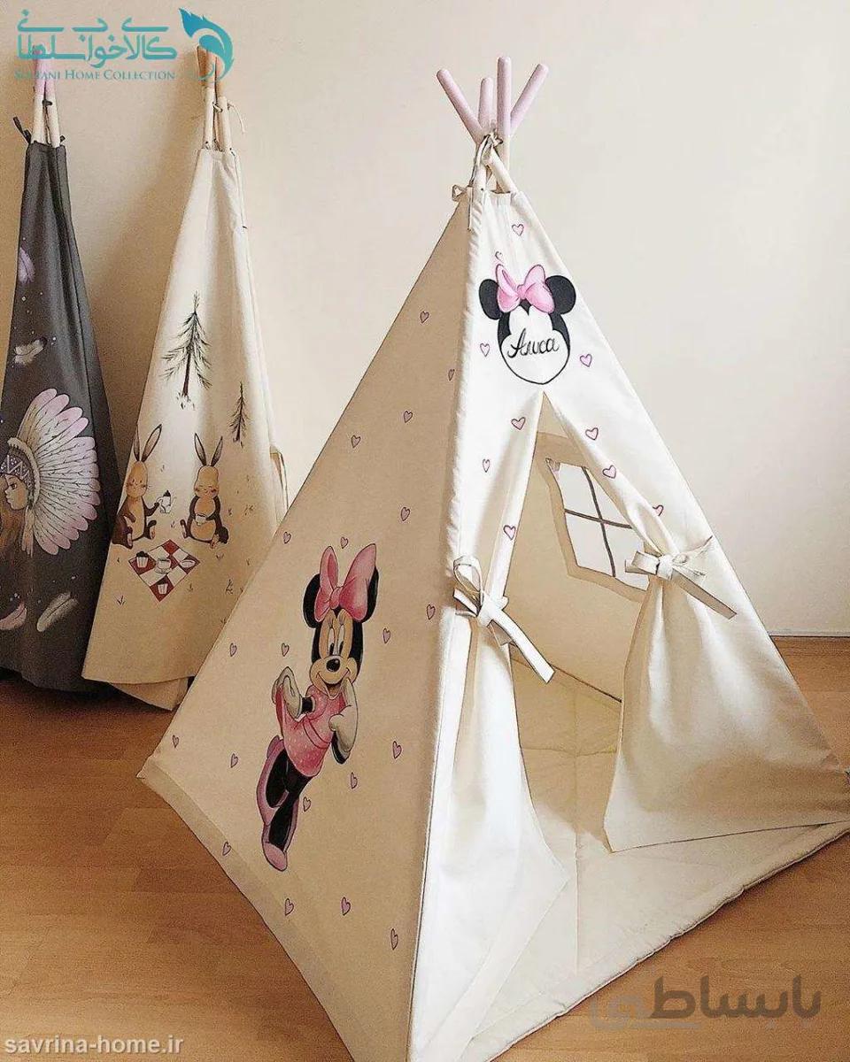 چادر سرخپوستی طرح مینی موس