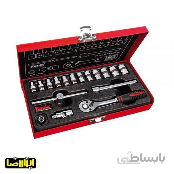 جعبه بکس 17 پارچه رونیکس مدل RH-2617