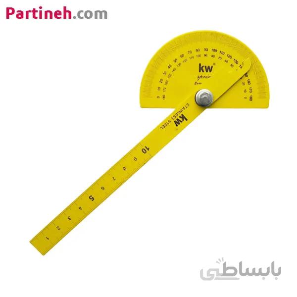 زاویه سنج ساده 10 سانتی متر ا Partineh.com
