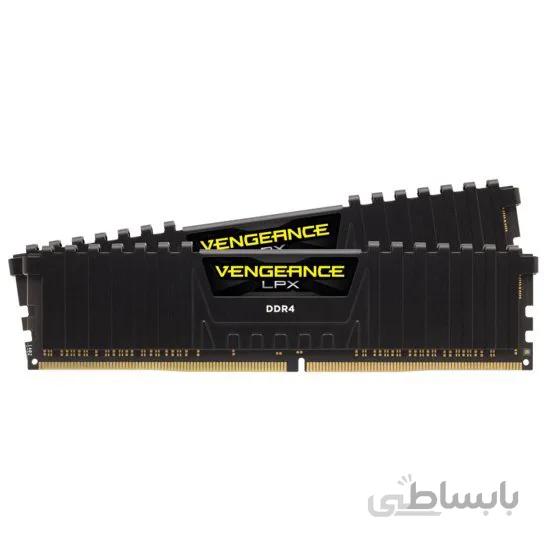 رم CORSAIR VENGEANCE LPX 32GB DUAL 3200MHZ CL16