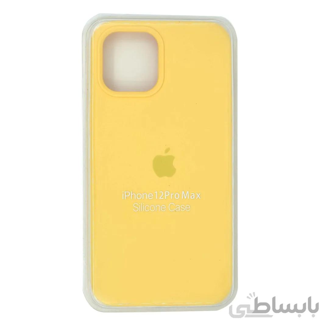 قاب گوشی اپل iPhone 12 Pro Max سیلیکونی اورجینال زیر بسته مدل Nobel Plus-2
