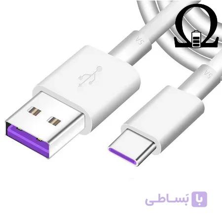 کابل شارژ فوق سریع اصلی هواوی مدل Huawei Type-C — تصویر 1