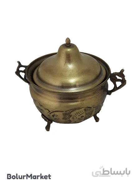 قندان برنجی آنتیک