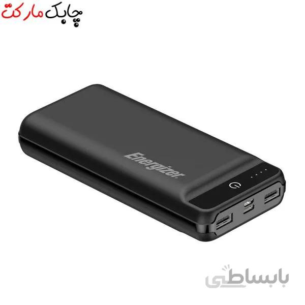 شارژر همراه انرجایزر مدل UE20009 ظرفیت 20000 میلی آمپر ساعت ا Energizer UE20009 20000mAh PowerBank