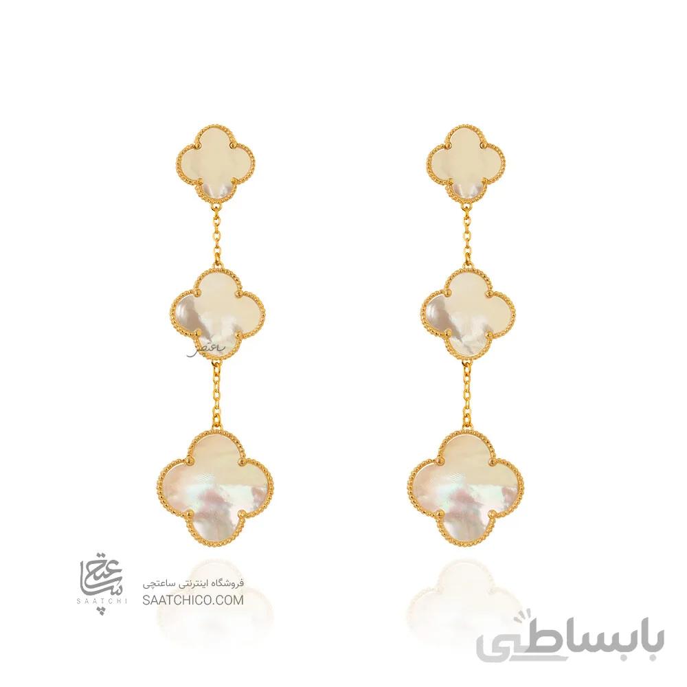 گوشواره طلا طرح ونکلیف کد XE277