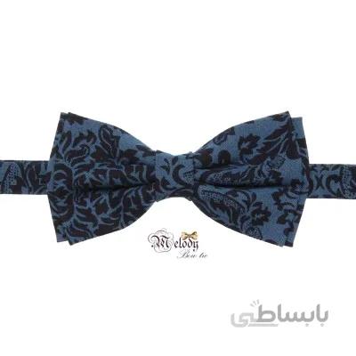 پاپیون سری مندو - مردانه (لی طرح اسلیمی مشکی)