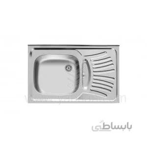 سینک ظرفشویی روکار کد 124 اخوان ا AKHAVAN
