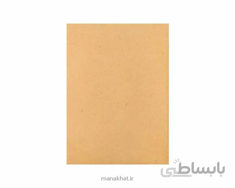 کاغذ خوشنویسی آهار مهره صنعتی قهوه‌ای روشن