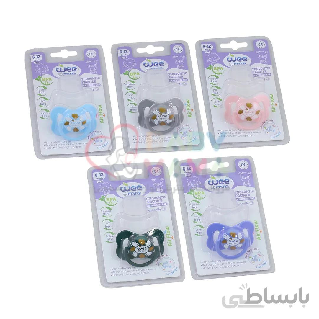 پستانک ارتودنسی wee care مدل پروانه ای