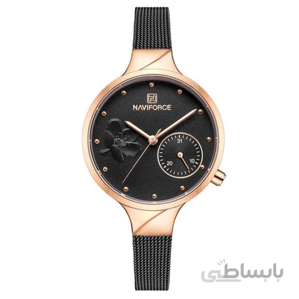 ساعت مچی زنانه نیوی فورس مدل NAVIFORCE NF5001 RG/B/B