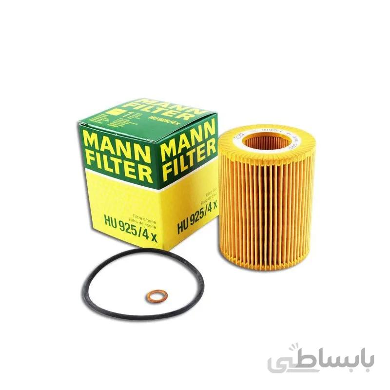 فیلتر روغن بی ام و سری ۵ اتاق E60 موتور M52/M54 برند مان MANN ( اصلی )