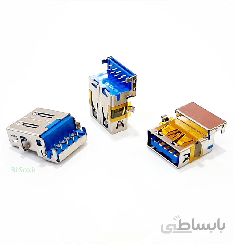 جک USB3 لپ تاپ کد 501 ا USB 3.0 Port Jack Socket