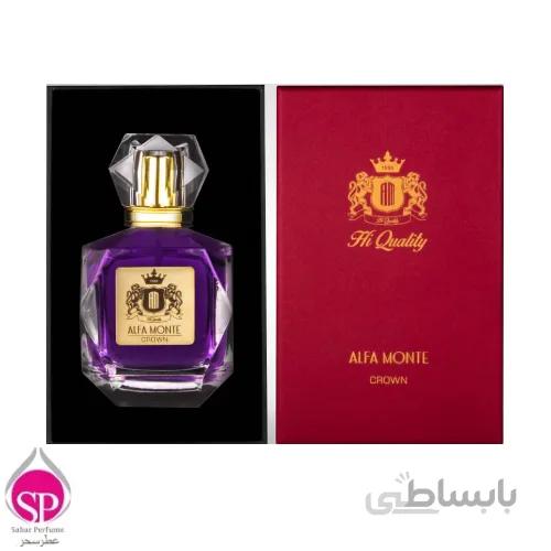 ادوپرفیوم زنانه آلفامونته Alfa Monte Crownحجم 100 میل