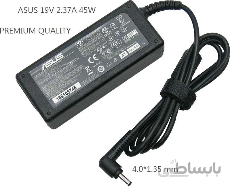 شارژر ایسوس 19V 2.37A زینبوکی دلتا ا adapter asus 19v 2.37a zeenbook