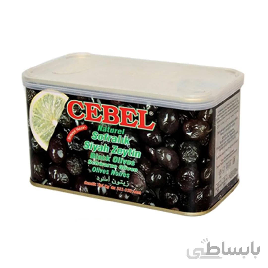 زیتون سیاه جبل 700 گرمی Cebel Siyah Zeytin