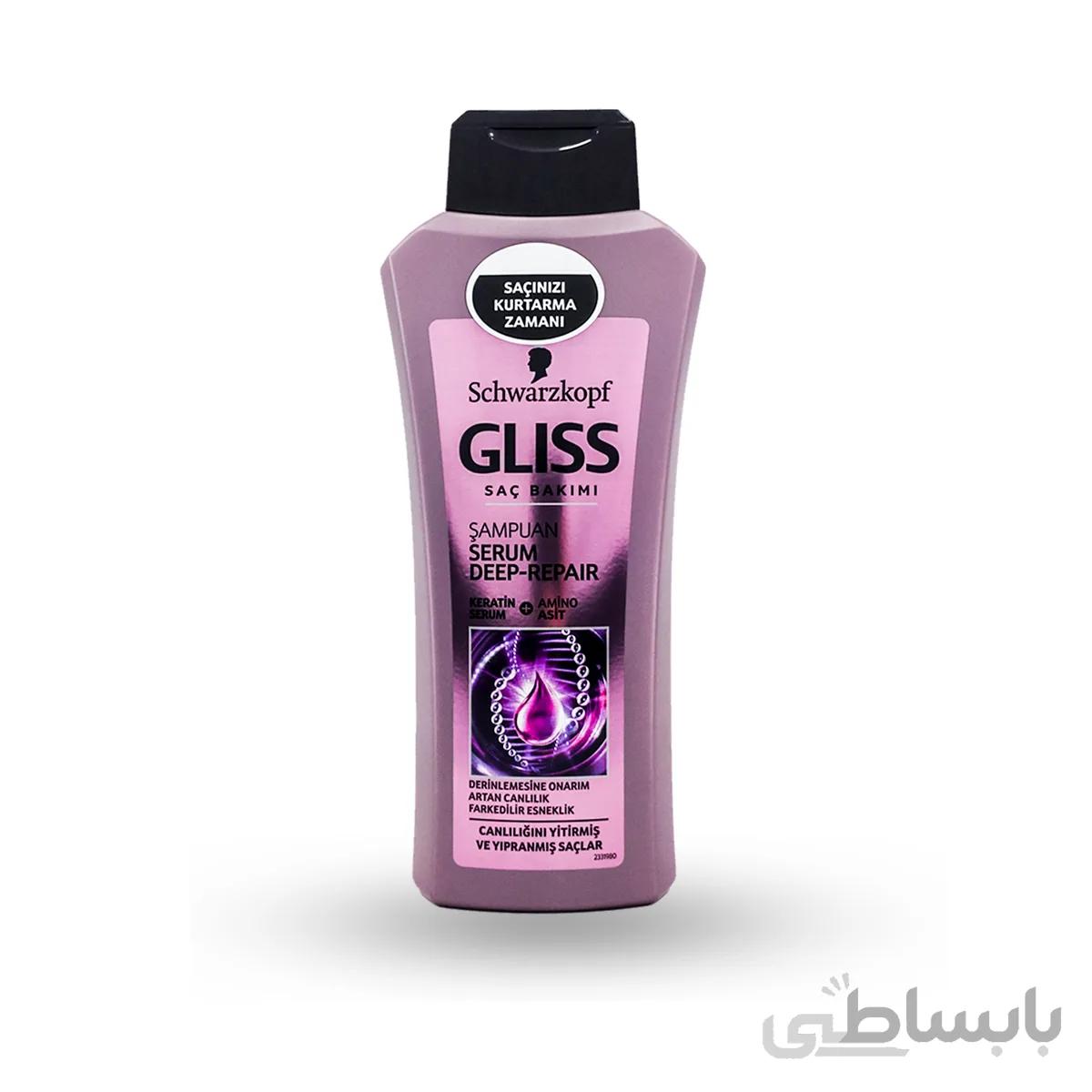 شامپو احیاکننده موی گلیس GLISS حجم 525 میل