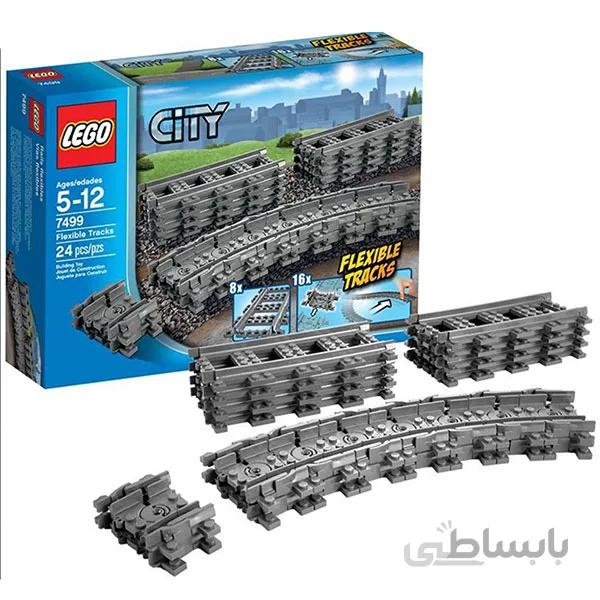 لگو مدل سیتی ریل قطار کد 7488