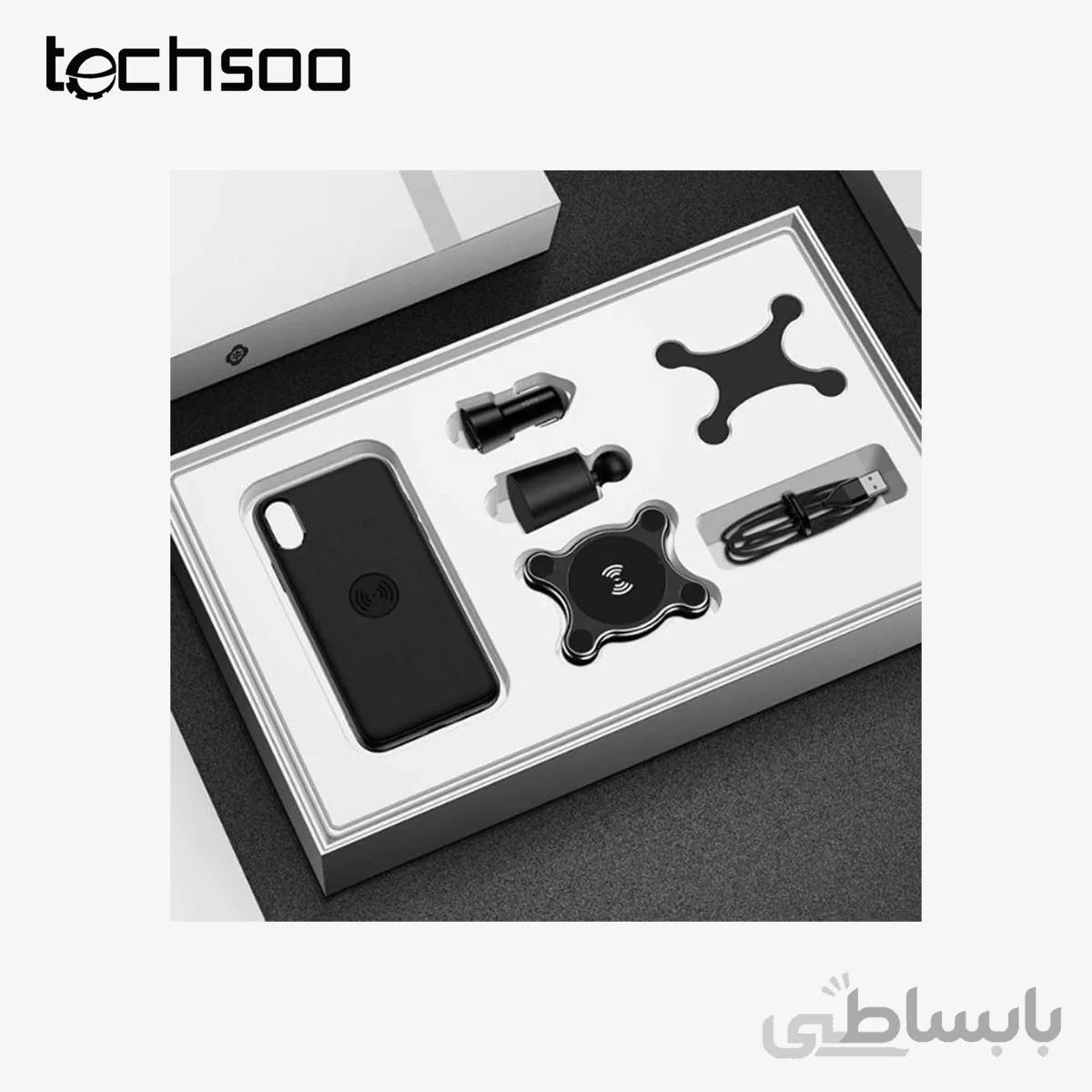 پک لوازم جانبی حرفه ای توتو Flying Man Series Car Charger Kit DCCQ-01