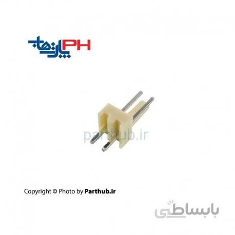 مخابراتی (2510) نر 2 پین 2.54mm صاف (ST)
