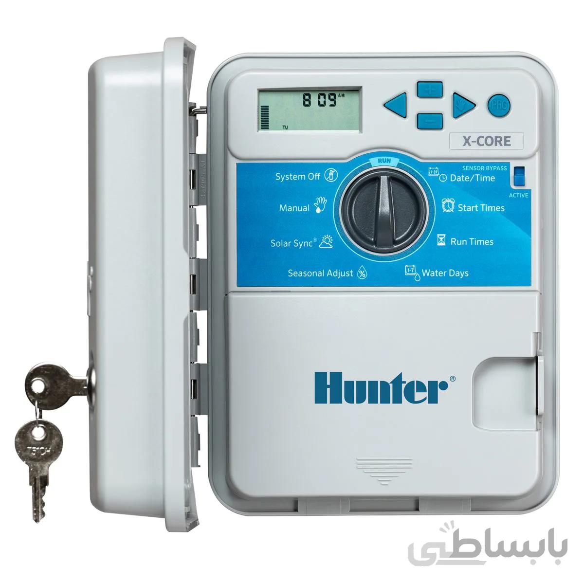 کنترلر آبیاری هانتر آمریکا 6 ایستگاهه مدل XC-601