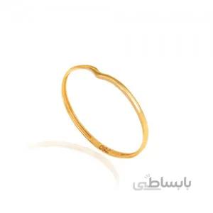 انگشتر طلا زنانه کد CR473