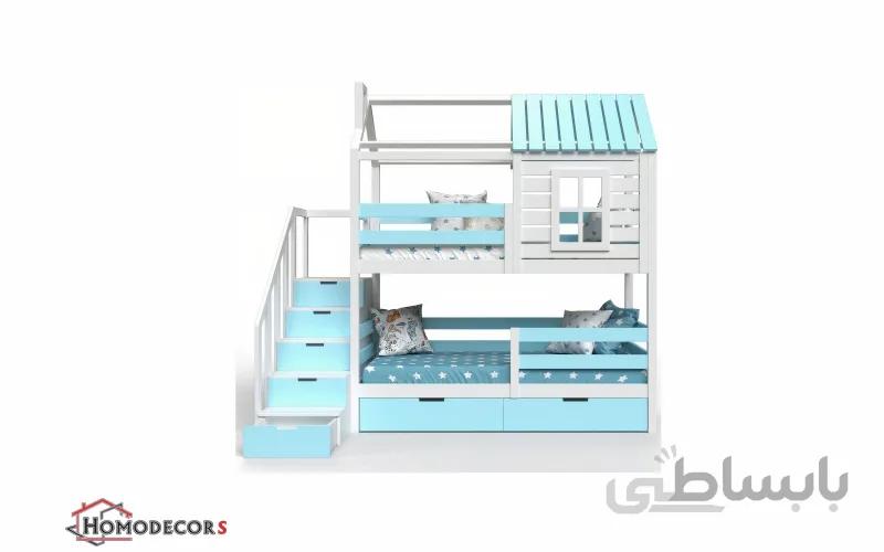 مجموعه تخت دو طبقه مدل w518