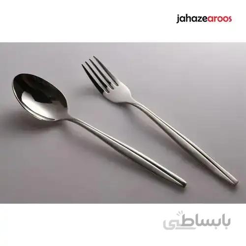 سرویس قاشق وچنگال ۱۵۲ پارچه ۲۴ نفره گل ماینز یونیک