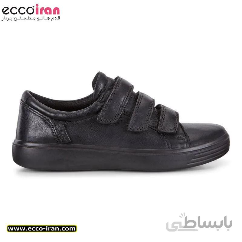 کفش پسرانه اکو اصل ECCO S7 TEEN BLACK/BLACK