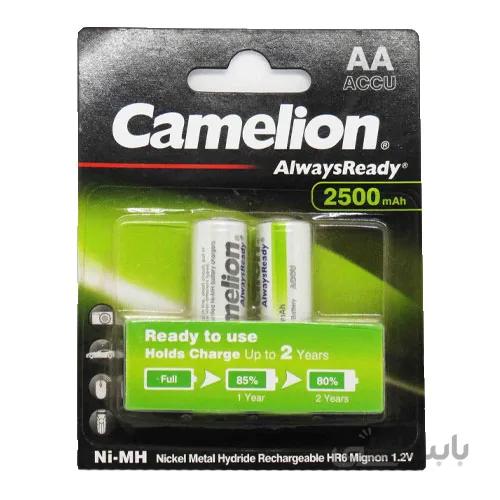 باتری قلمی شارژی کملیون 2500 میلی آمپر مدل AlwaysReady ا Camelion AlwaysReady Rechargable Battery 2500mAh