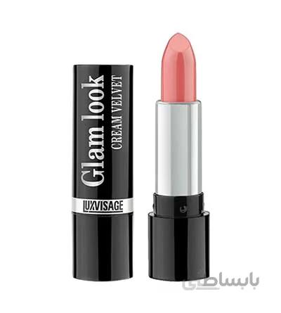 رژلب جامد چرب گلم لوک لاکس ویساژ ۳۱۳ / Luxvisage Lipstick Glam Look Cream Velvet