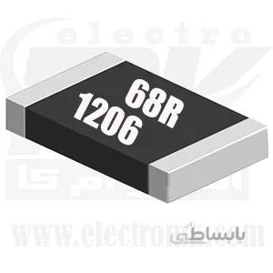 مقاومت ۶۸R 1206 5%