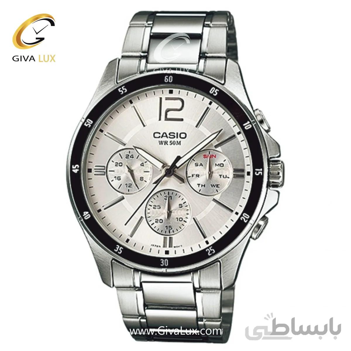 ساعت مچی کاسیو کد MTP-1374D-7AVDF ا MTP-1374D-7AVDF