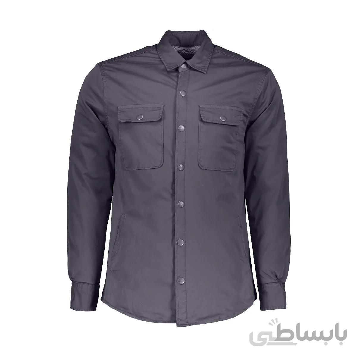 کاپشن مردانه کتان چهار جیب
