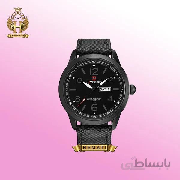 ساعت مردانه نیوی فورس Naviforce NF9101M (بند مشکی)