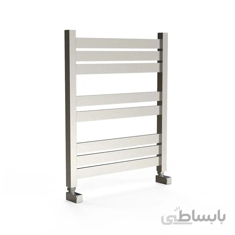 حوله خشک کن استیل کروم مات فلت مستطیلی