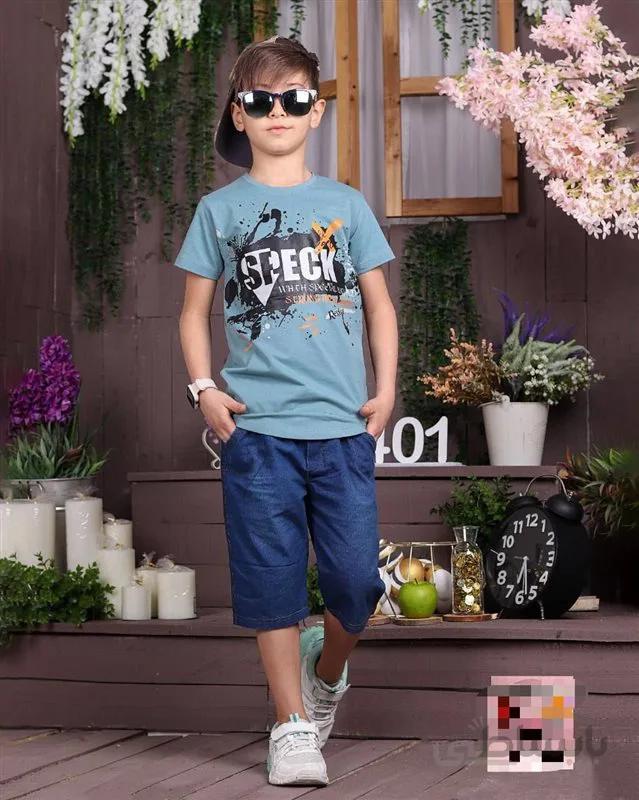 تیشرت وشلوارک جین speck کد 1510