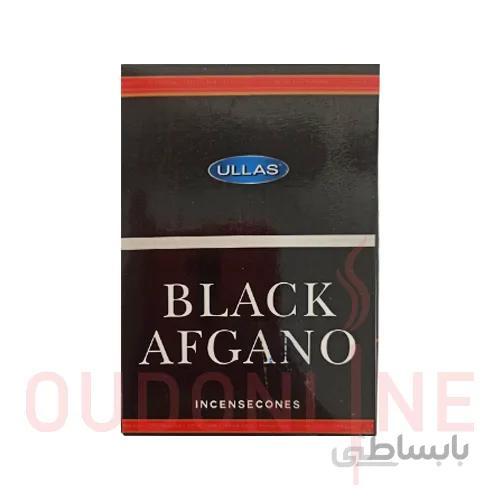 عود خوشبو کننده مخروطی اولاس ullas مدل بلک افغان Black Afghano
