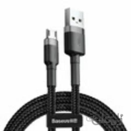 کابل تبدیل USB به microUSB باسئوس مدل CAMKLF-HG1 طول 3 متر