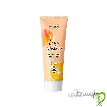 ژل شستشوی صورت لاو نیچر Love Nature اوریفلیم کد 35910(125 میل)