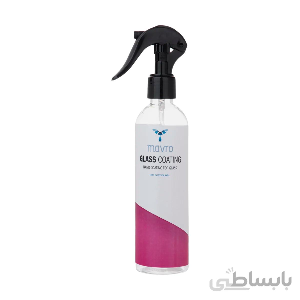 اسپری نانو ابگریز و ضد لک شیشه ساختمان ماورو مدل nx t11 حجم 250 میلی لیتر