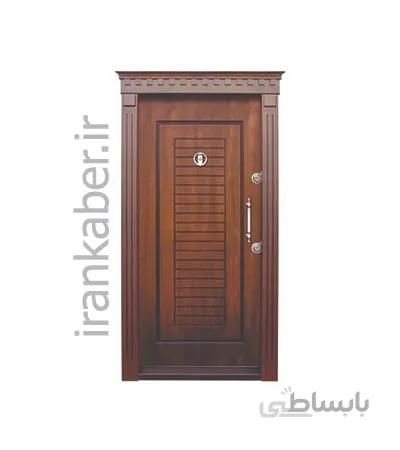 درب ضد سرقت CNC روکش راش آبشاری سری K