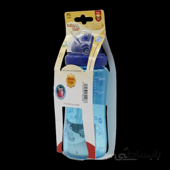 قمقمه PC کودک 300ML آويز بی بی لند آبی