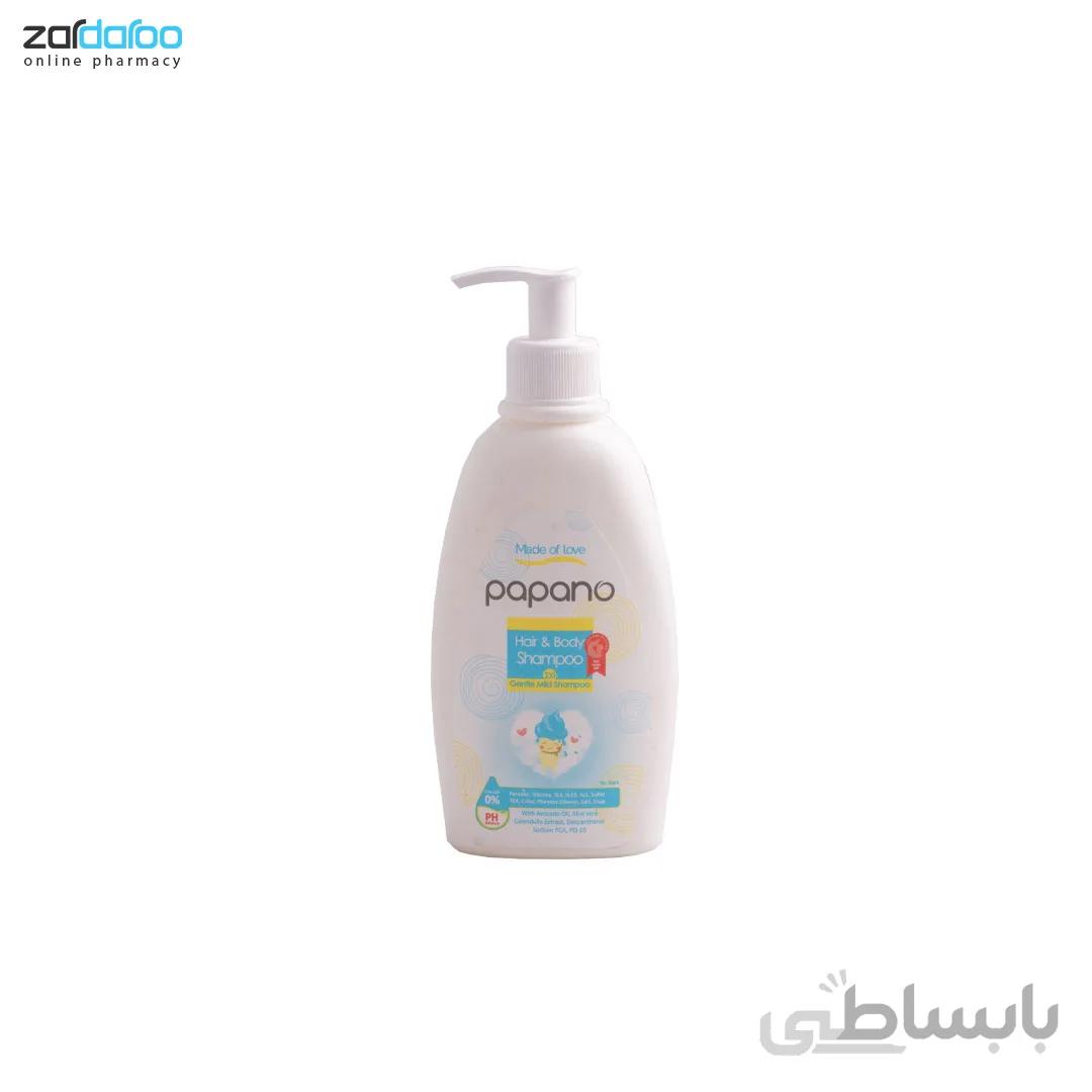شامپو سر و بدن کودک پاپانو