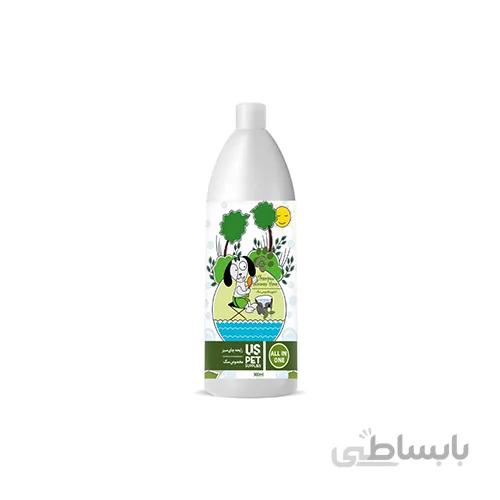 شامپو مخصوص سگ برند یو اس پت، رایحه چای سبز، ۳۰۰ میلی لیتر