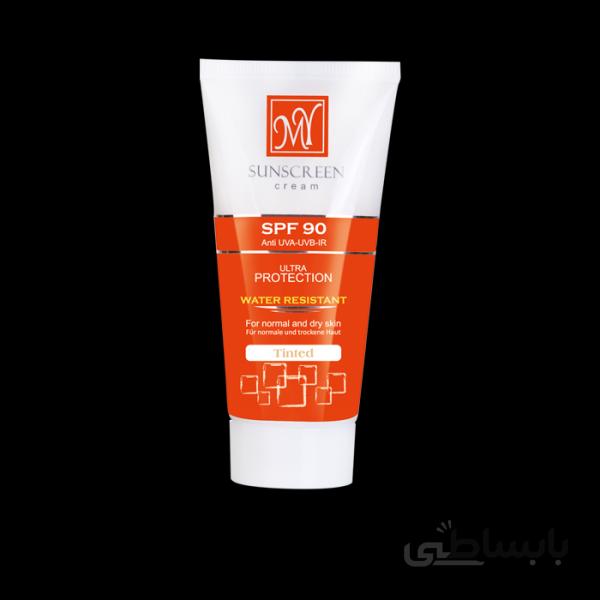 کرم ضد آفتاب رنگی SPF 90 مای