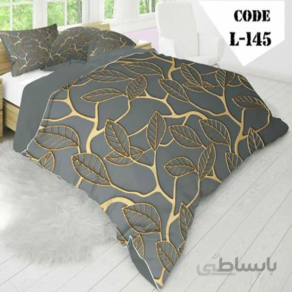 روتختی سه بعدی ساتن ابریشم ترک طرح مدرن - کد 145