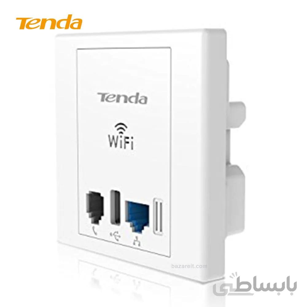 اکسس پوینت دیواری تندا مدل دبلیو 312 ای ا اکسس پوینت تندا W312A Wireless N300 Wall Plate Access Point