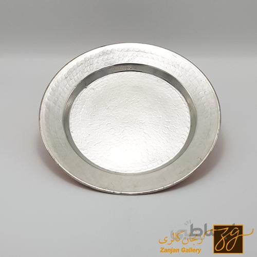 بشقاب مسی چکشی