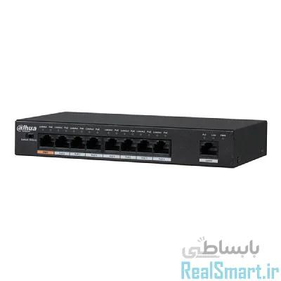 سوئیچ شبکه داهوا DH-PFS3010-8ET-96 هشت پورت