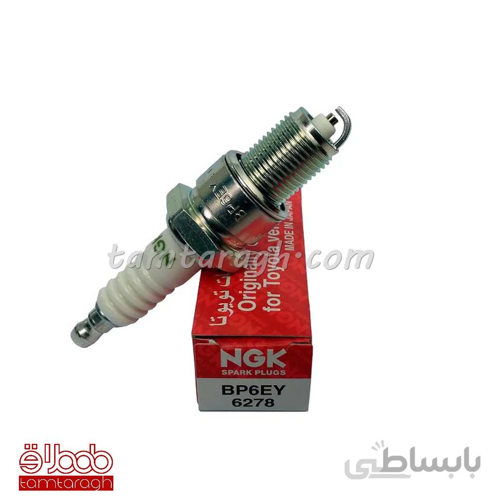 شمع NGK کاربراتوری پایه کوتاه BP6EY کد 6278